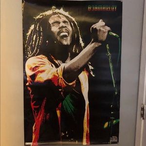 Bob Marley poster 38inches by 24inches